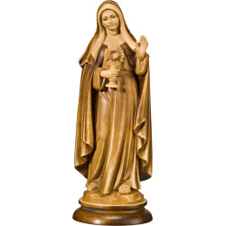 Santa Clara de Asís – Escultura de madera tallada