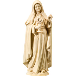 Santa Clara de Assis – Escultura em madeira