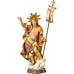 Resurrezione di Cristo – Sculture religiose in legno della Val Gardena
