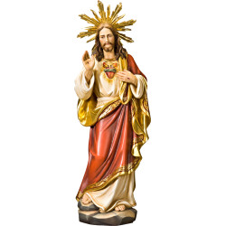 Sculture del Sacro Cuore di Gesù in legno – Devozione e arte sacra