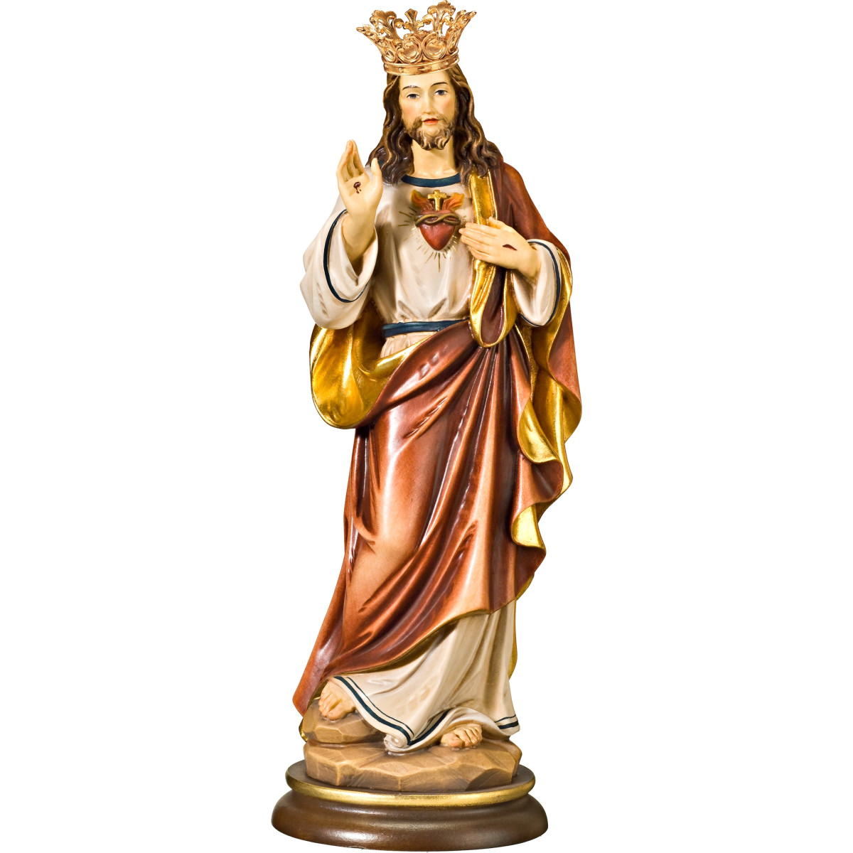 Cristo Rey en madera | Bergland