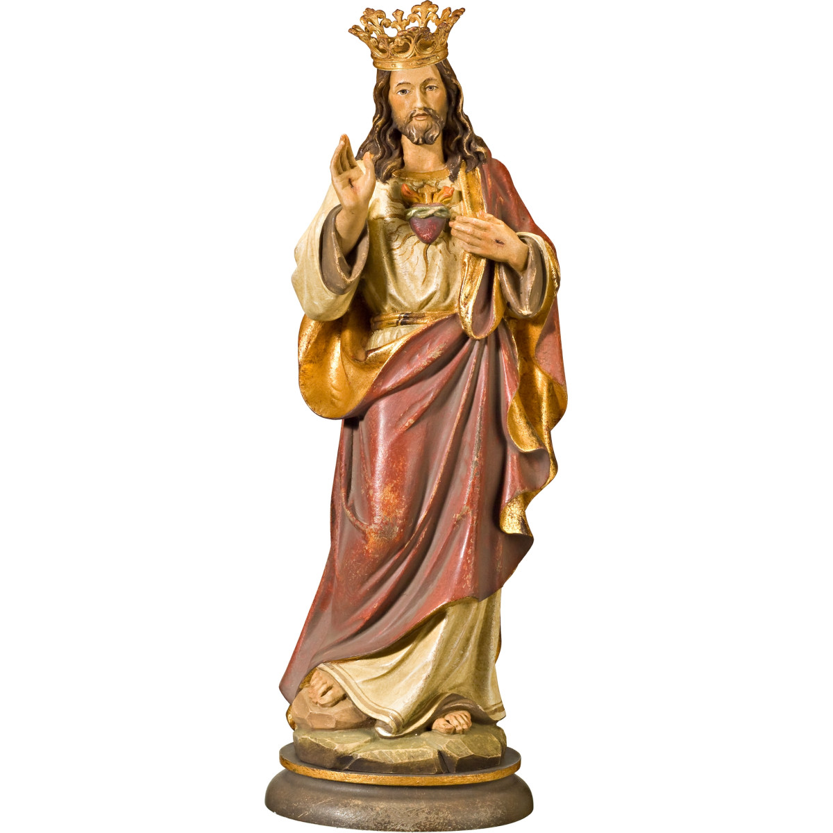 Cristo Rey en madera | Bergland