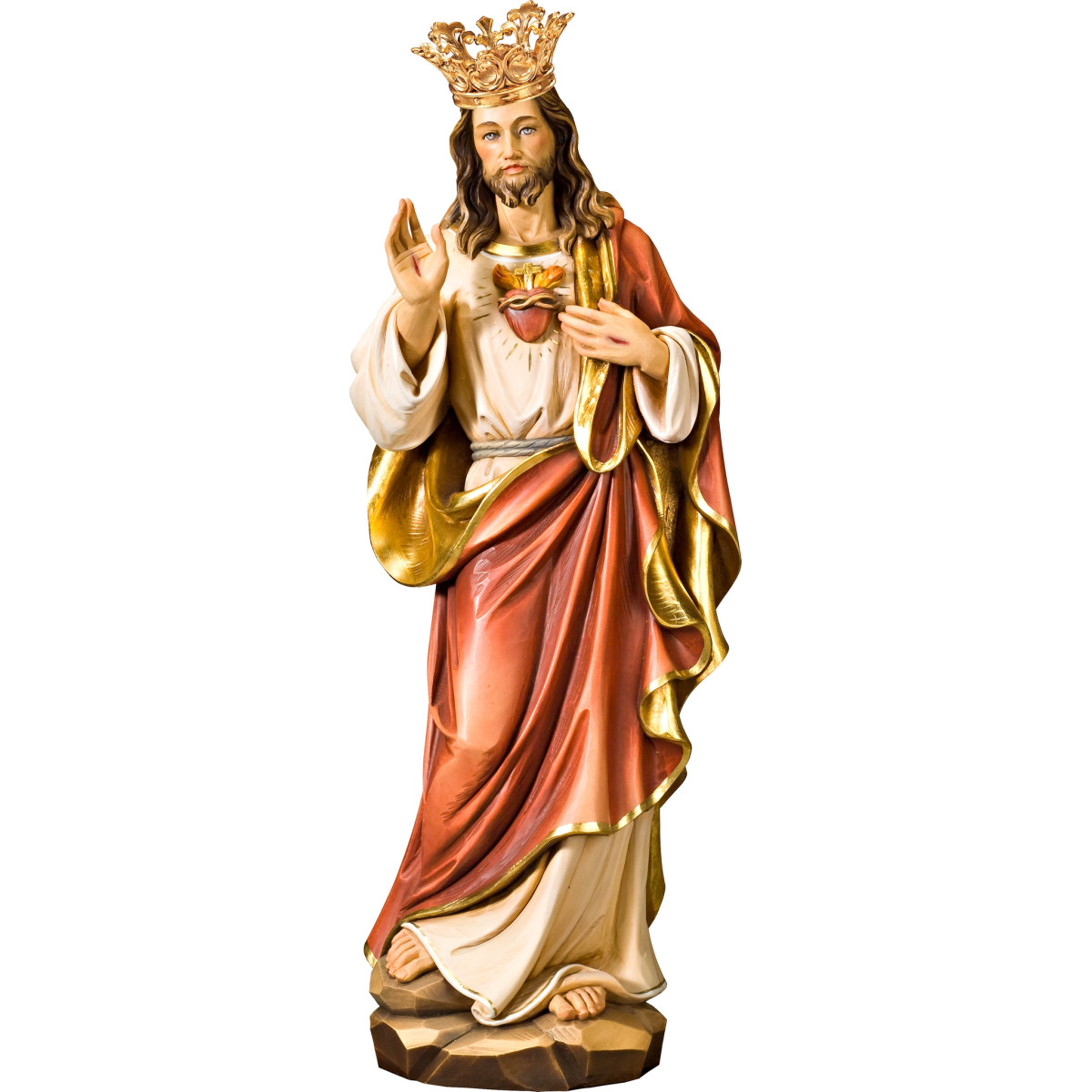Cristo Rey en madera | Bergland