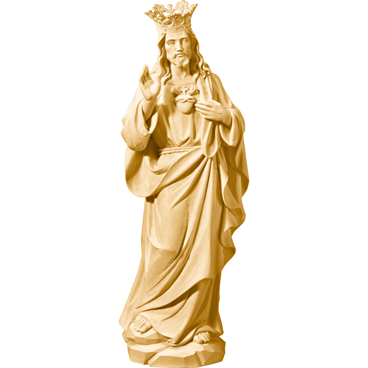 Cristo Rey en madera | Bergland