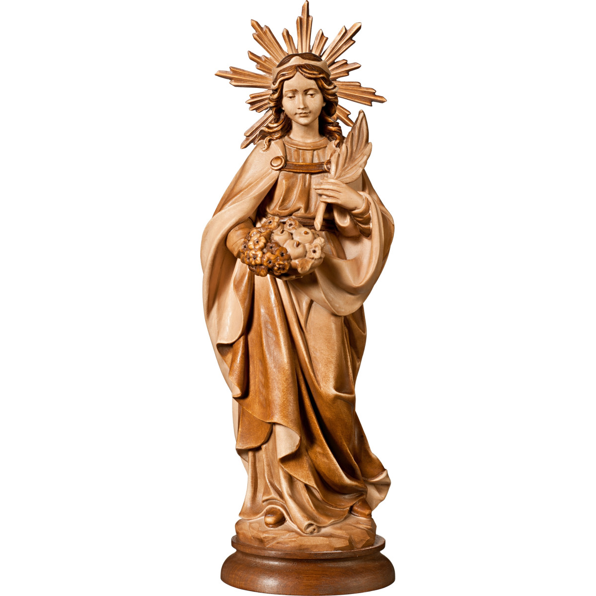 Santa Dorotéia com auréola