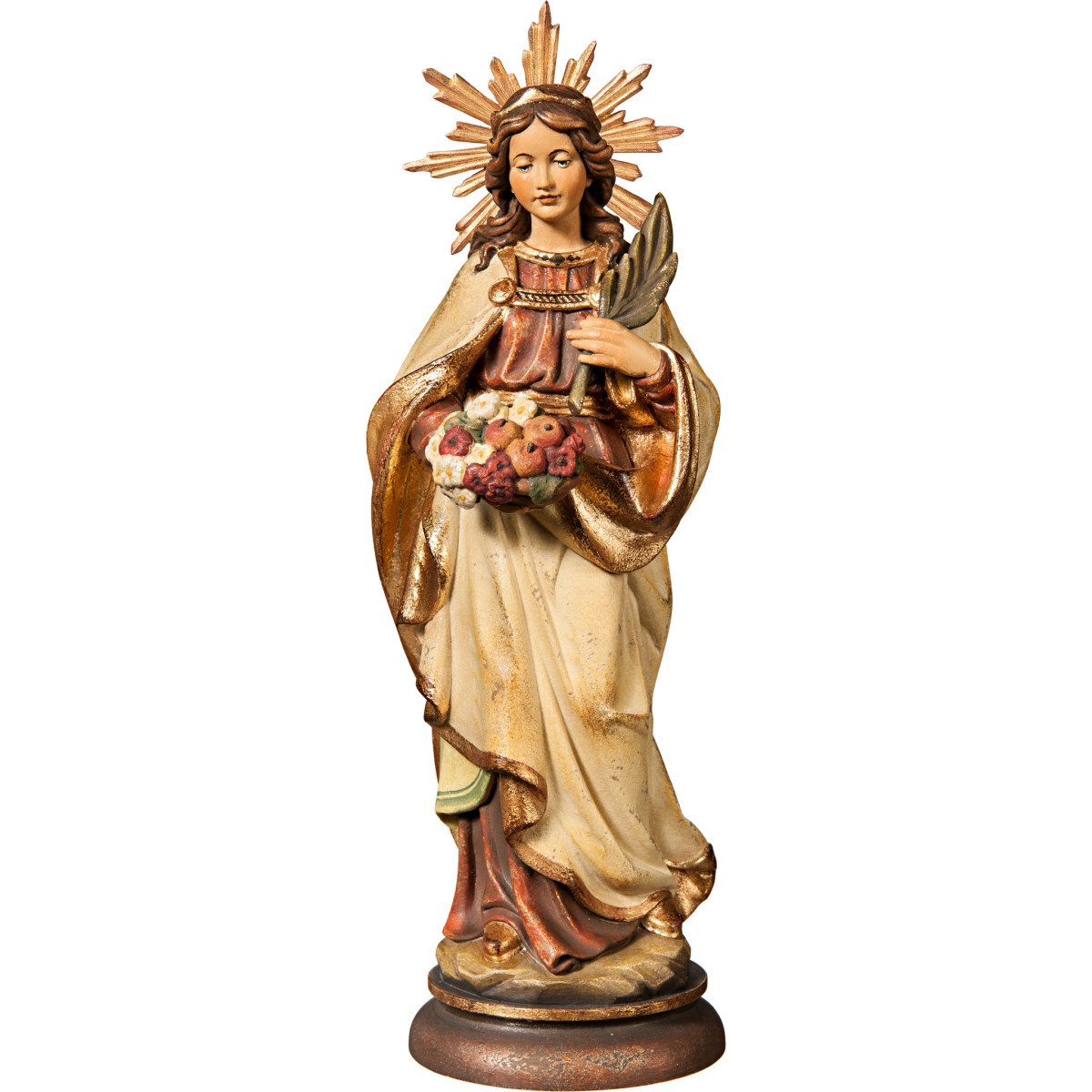 St. Dorothy with aureole