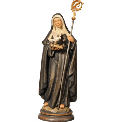 Santa Escolástica com pomba | Bergland