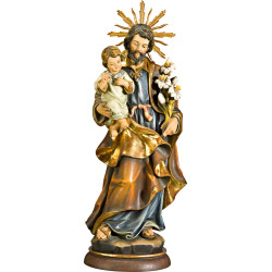 Hl. Josef mit Jesuskind mit Gloriose