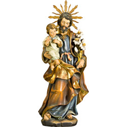 Hl. Josef mit Jesuskind mit Gloriose