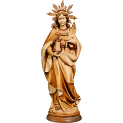 St. Cecilia with aureole
