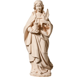 Heilige Barbara – Religiöse Holzfiguren der Schutzpatronin