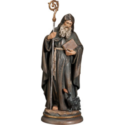 São Bento de Núrsia - Escultura em madeira Bergland