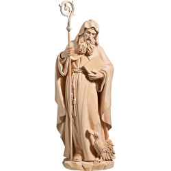 San Benito de Nursia - Escultura en madera Bergland