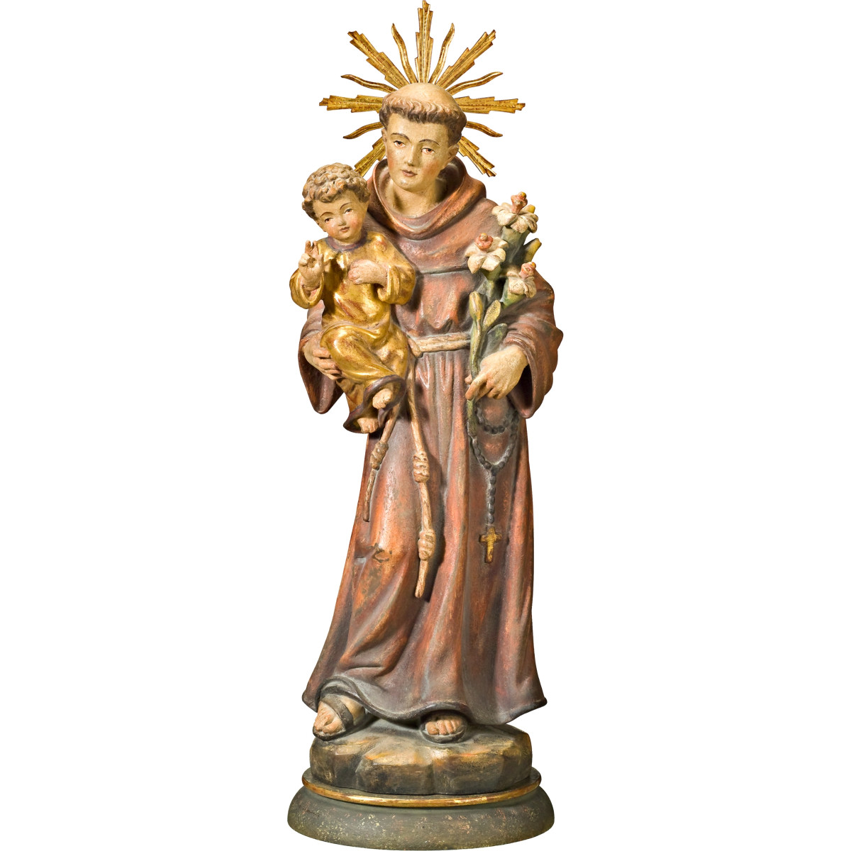 St. Anthony with aureole