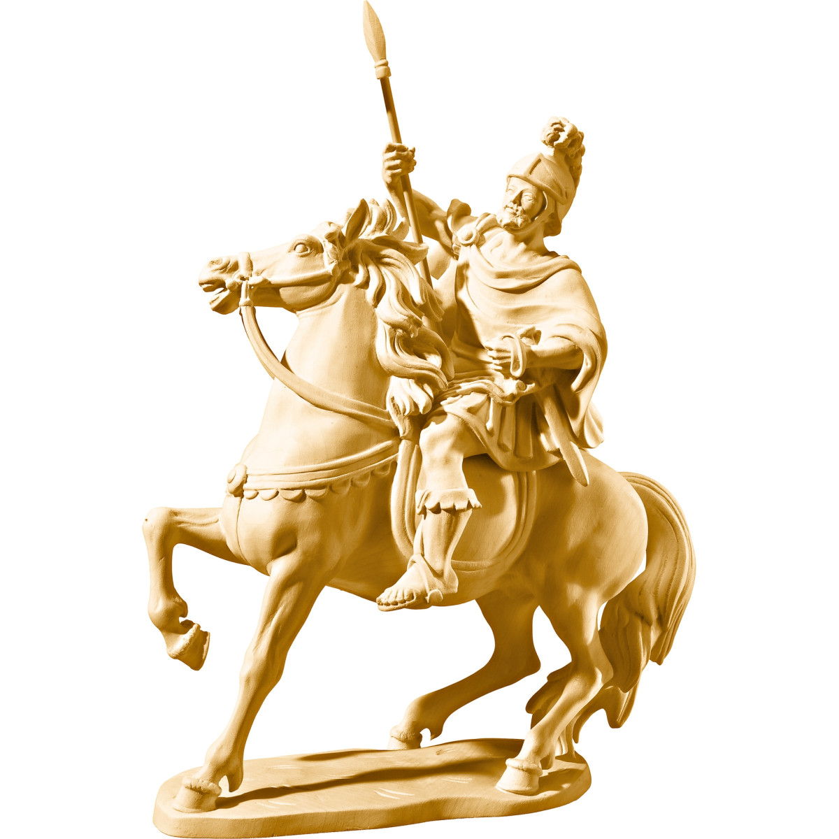 S. Longino a cavallo con base | Bergland