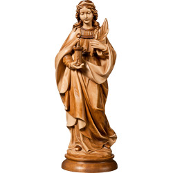 Saint Barbara – Religious Wood Statues of the Patron Saint
