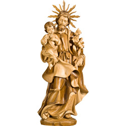St. Joseph with Jesus with aureole
