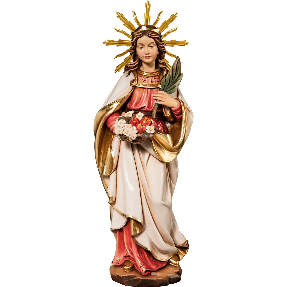 Santa Dorotéia com auréola