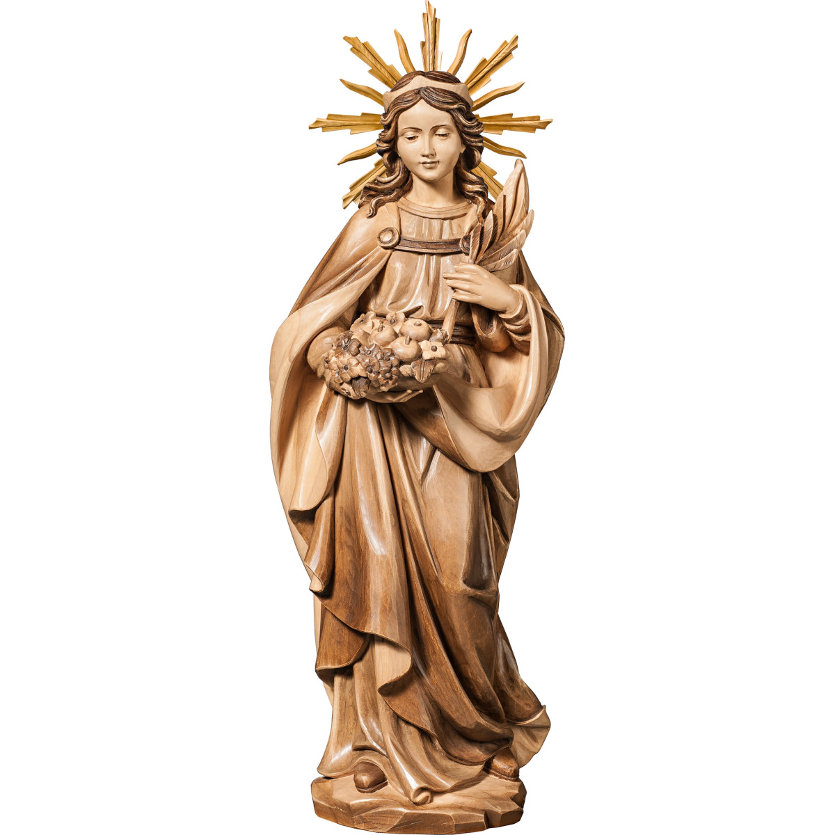 S. Dorotea con aureola