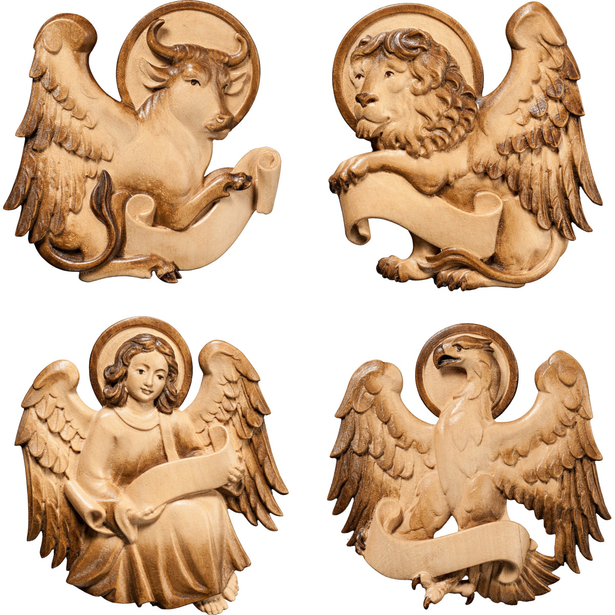 Símbolos de 4 Evangelistas