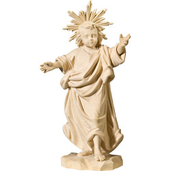 Jesus as boy with aureole