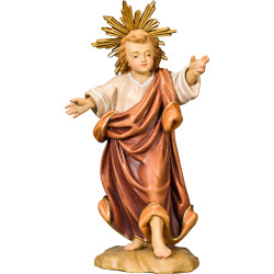 Jesus as boy with aureole