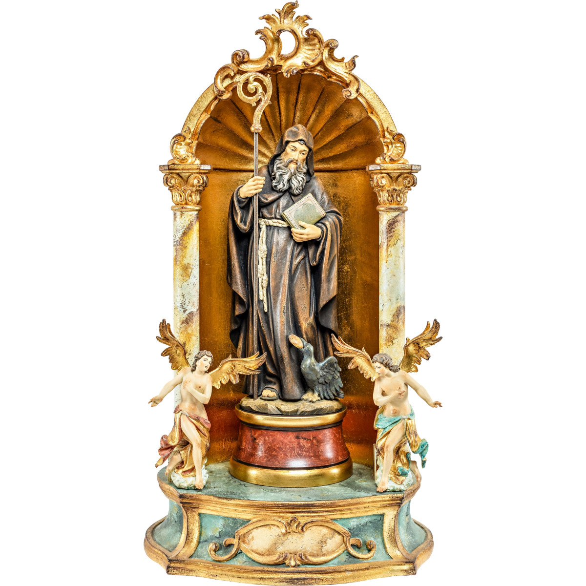 San Benito - Altar casero barroco