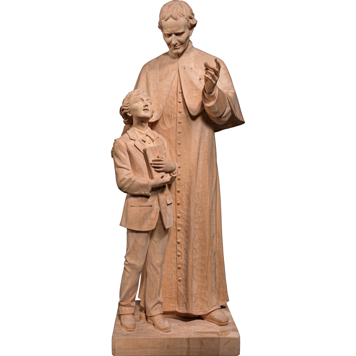 Hl. Don Bosco mit Hl. Dominikus Savio | Bergland