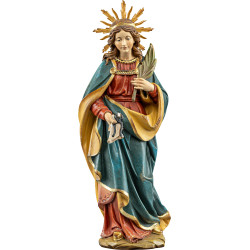 Santa Apolónia de Alexandria com auréola