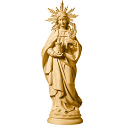 Santa Barbara com auréola
