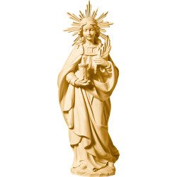 Santa Barbara com auréola