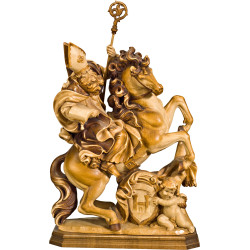 Bishop on horse