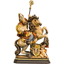 Bishop on horse