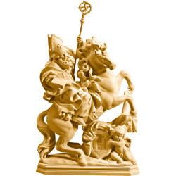 Bishop on horse