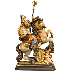 St. Ulric on horse
