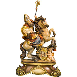 Bispo a cavalo com pedestal