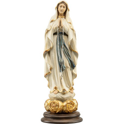 Nuestra Señora de Lourdes con rosas | Bergland