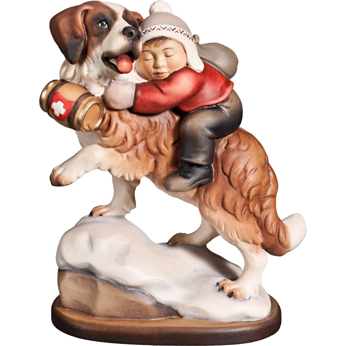 St. Bernard Dog Barry sculpture | Bergland