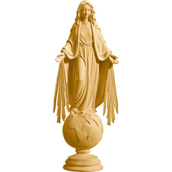 Immaculate Madonna on Globe | Bergland