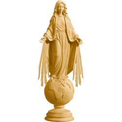 Virgen Inmaculada sobre Globo | Bergland