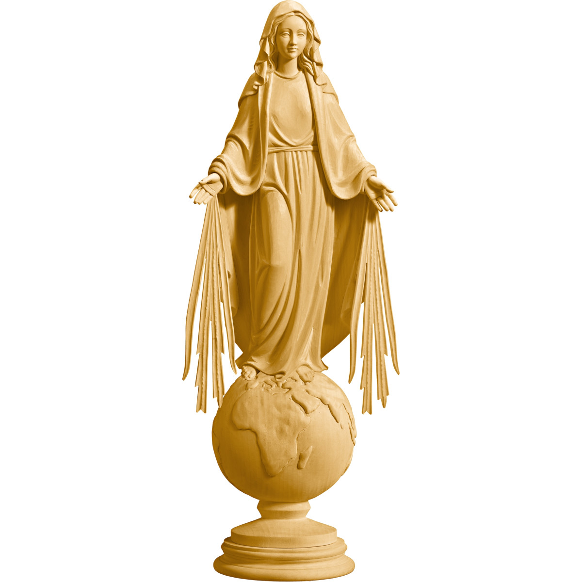 Virgen Inmaculada sobre Globo | Bergland