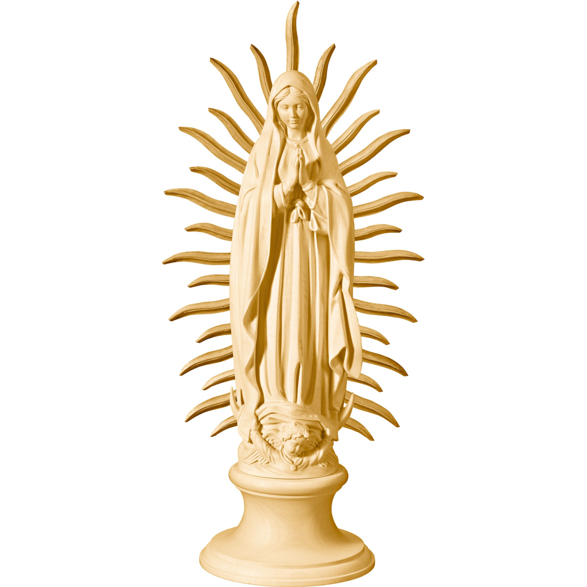Virgen de Guadalupe en madera | Bergland