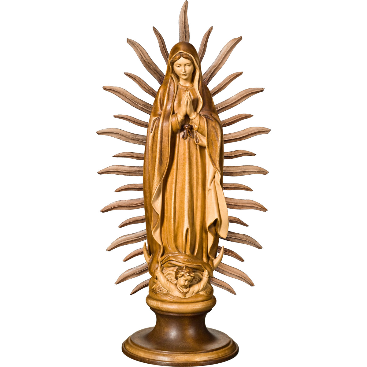 Virgen de Guadalupe en madera | Bergland