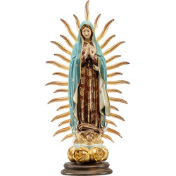 Nuestra Señora de Guadalupe y rosas | Bergland