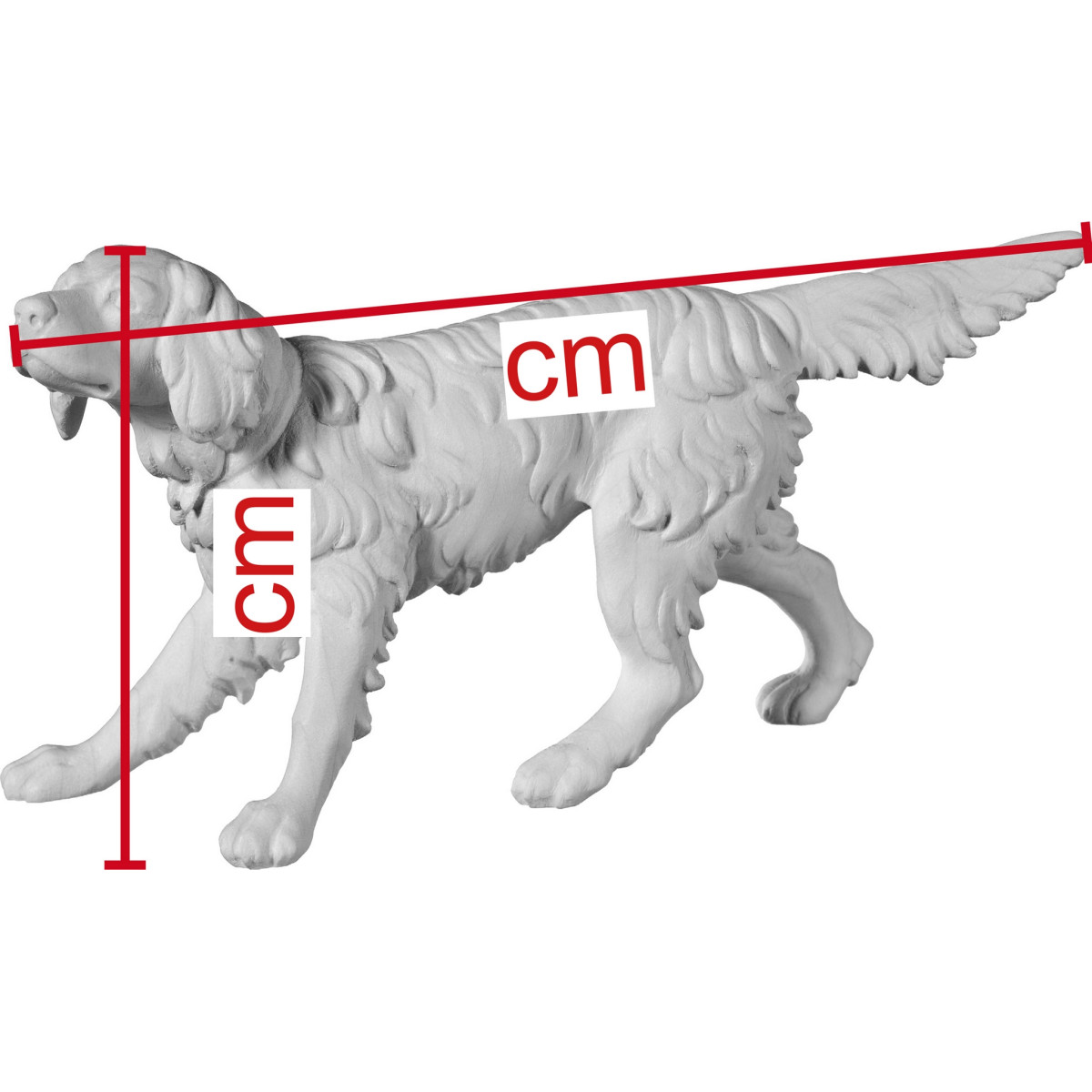 Irish Setter in legno scolpito | Bergland