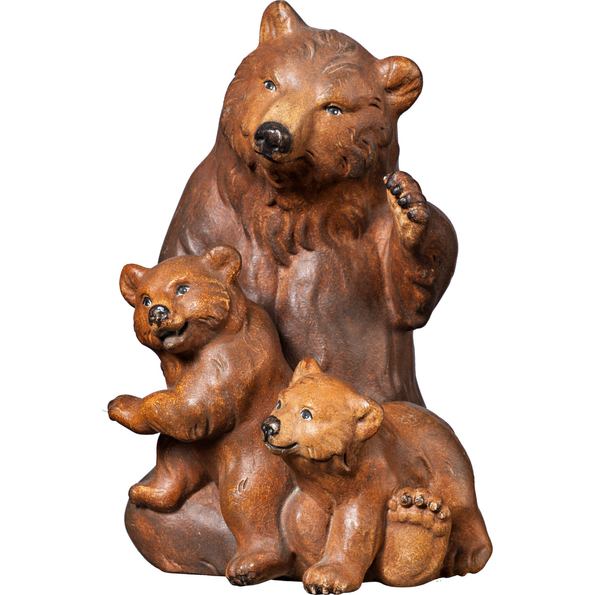 Bear Group Wood Carving | Bergland