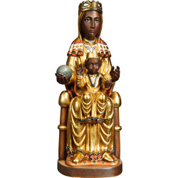 Madonna von Montserrat aus Holz | Bergland