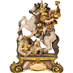 St. Martin on horse with pedestal