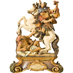 St. Martin on horse with pedestal
