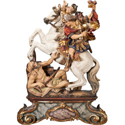St. Martin on horse with pedestal